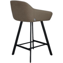 Scaun de bar Mobiland MEY Anka 06 (Beige/Black) Thumb