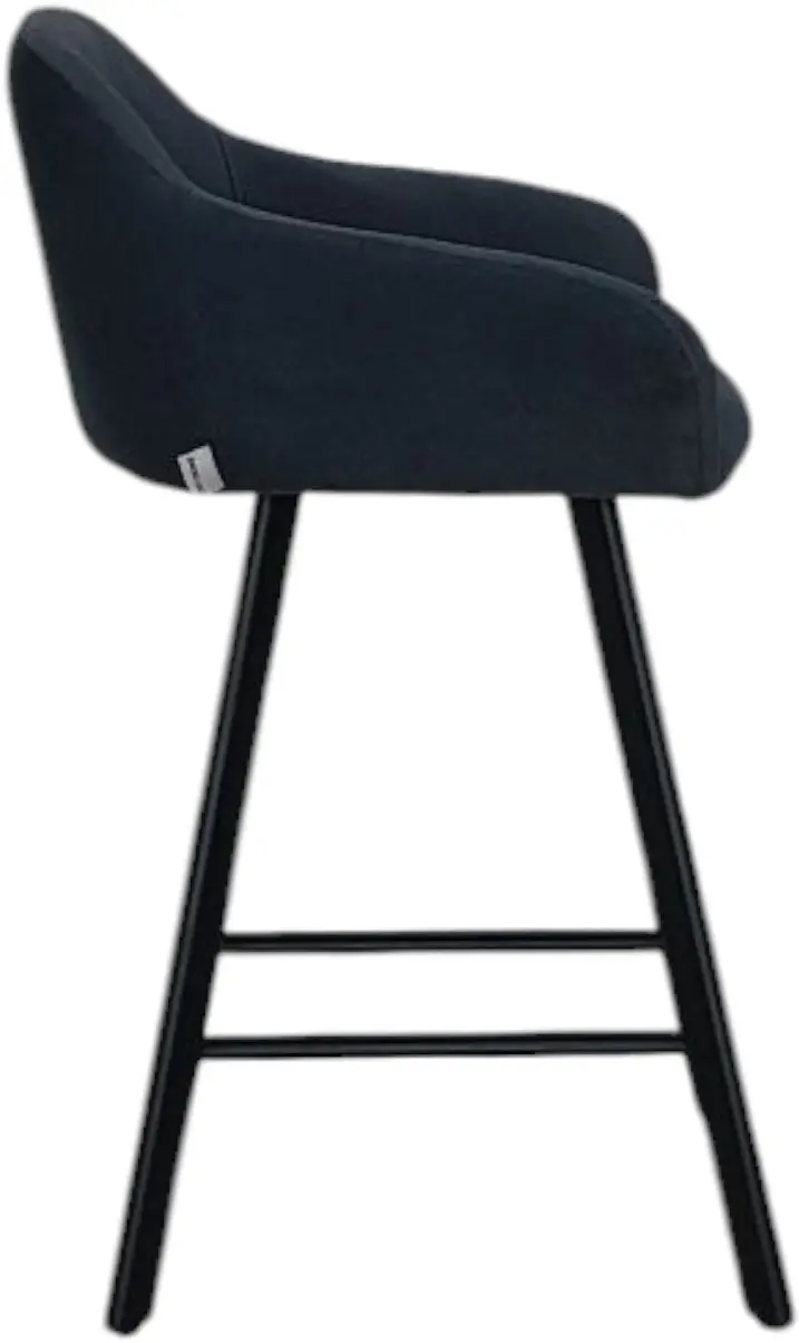 Scaun de bar Mobiland MEY Anka 21 (Dark Blue/Black) - 4