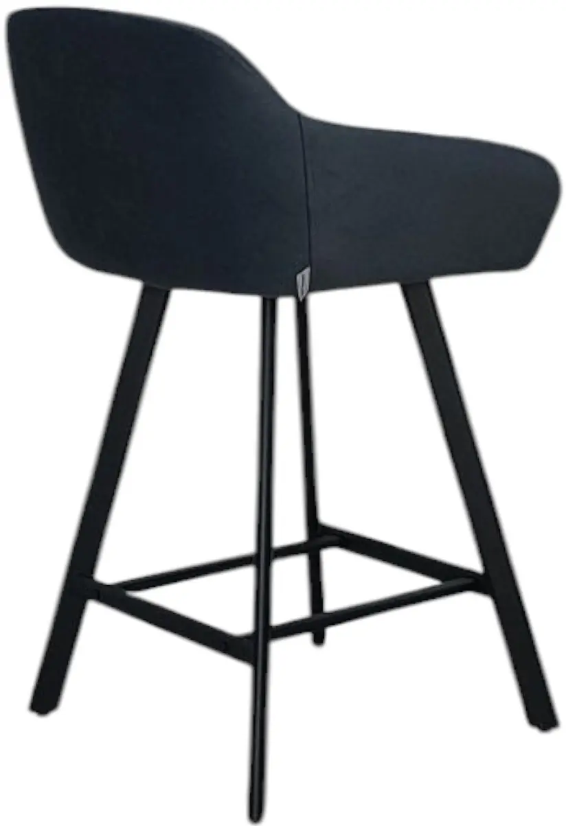 Scaun de bar Mobiland MEY Anka 21 (Dark Blue/Black) - 5