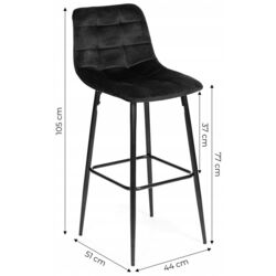 Барный стул Modern Home PJJBS0017 (Black) Thumb