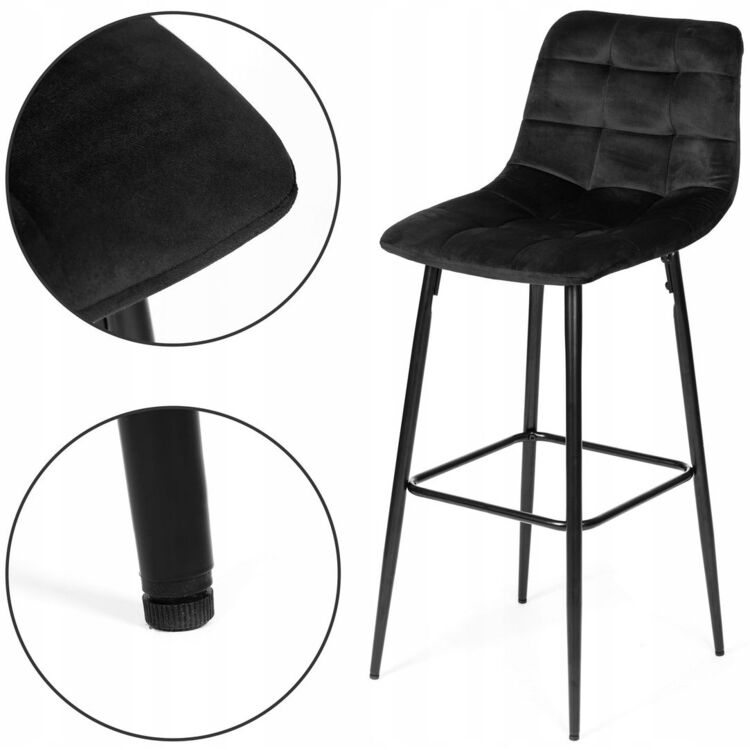 Барный стул Modern Home PJJBS0017 (Black)