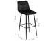 Scaun de bar Modern Home PJJBS0017 (Black)