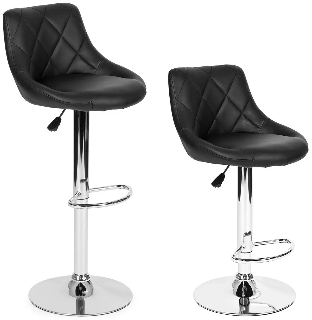 Барный стул Modern Home PJJBS0022 (Black/Silver)