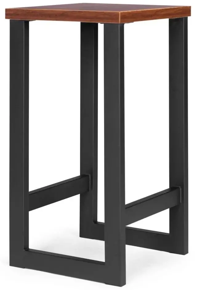 Scaun de bar Modern Home PJJBS0025 (Dark Brown/Black)