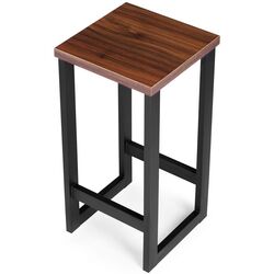 Барный стул Modern Home PJJBS0025 (Dark Brown/Black) Thumb