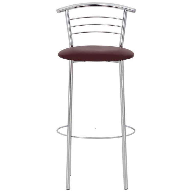 Барный стул  Nowy Styl Marco Hoker (Brown/Chrome)