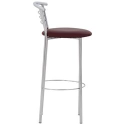 Барный стул  Nowy Styl Marco Hoker (Brown/Chrome) Thumb