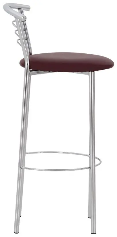 Барный стул  Nowy Styl Marco Hoker (Brown/Chrome)