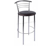 Scaun de bar Nowy Styl Marco Hoker (Chrome/Black)