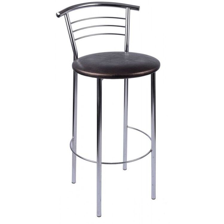 Scaun de bar Nowy Styl Marco Hoker (Chrome/Black)