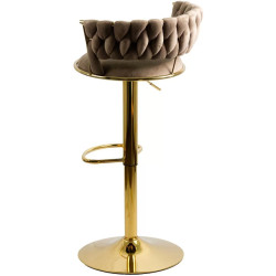 Барный стул Prestige Chairs ABS 118 (Beige/Gold) Thumb