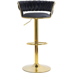 Барный стул Prestige Chairs ABS 118 (Black/Gold) Thumb