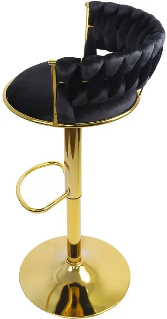 Барный стул Prestige Chairs ABS 118 (Black/Gold) - 3