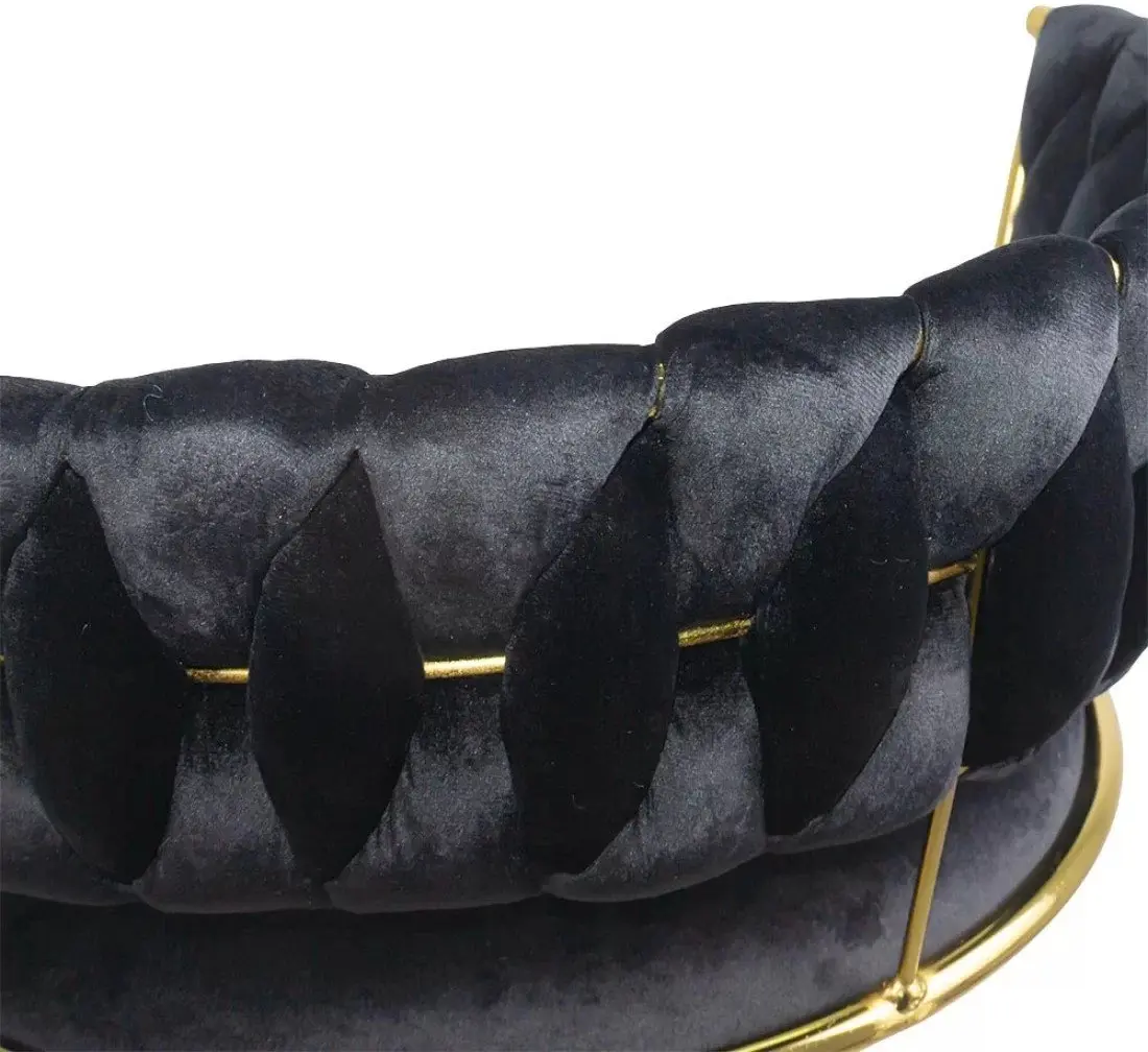 Барный стул Prestige Chairs ABS 118 (Black/Gold) - 4