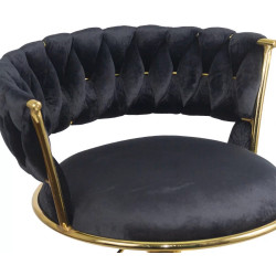 Барный стул Prestige Chairs ABS 118 (Black/Gold) Thumb
