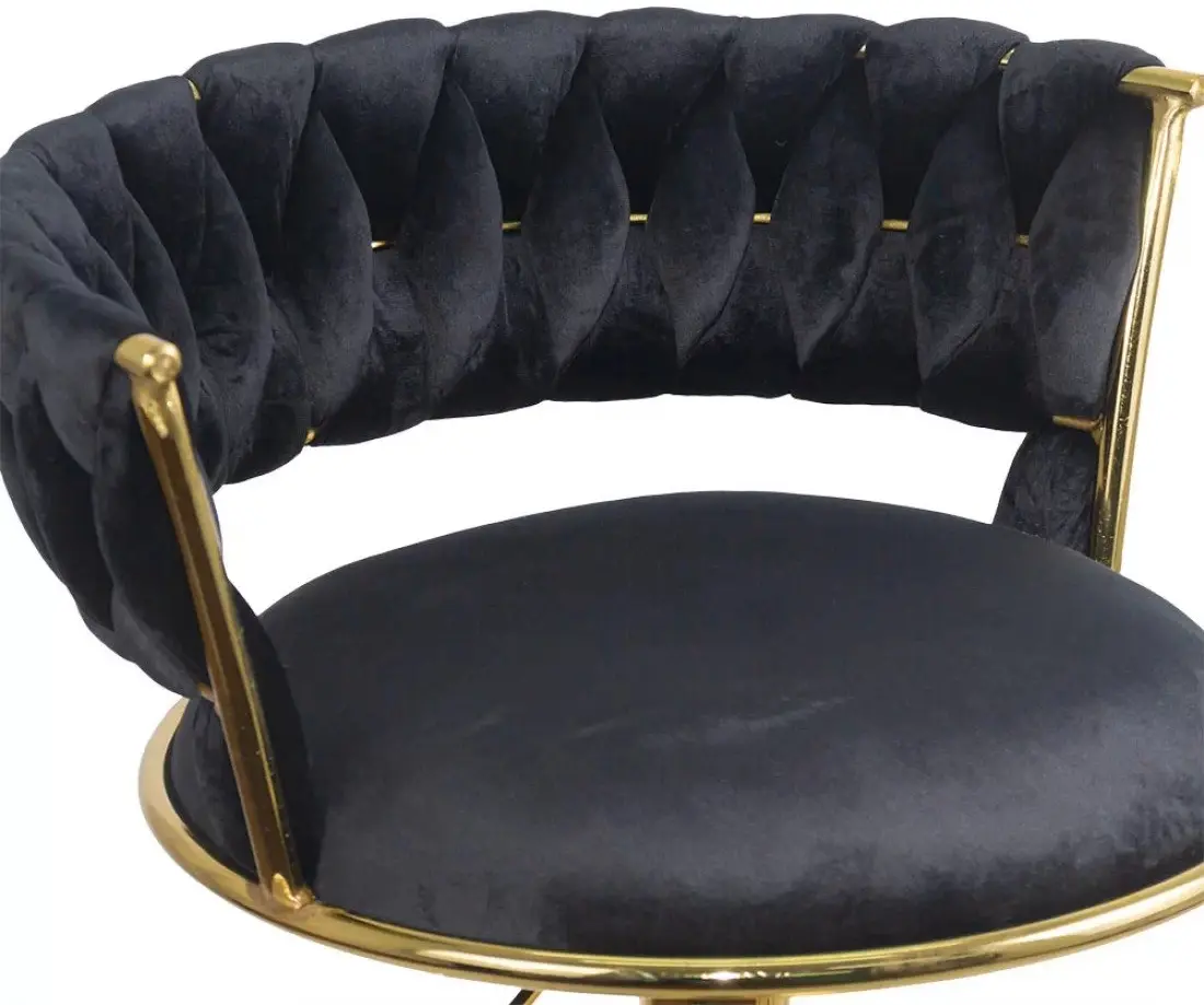 Барный стул Prestige Chairs ABS 118 (Black/Gold) - 5