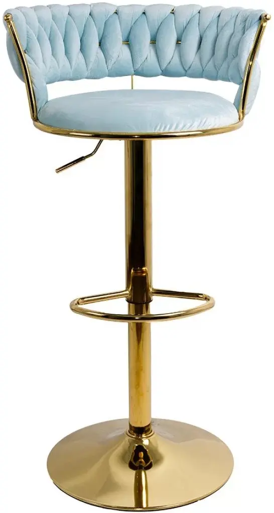 Барный стул Prestige Chairs ABS 118 (Blue/Gold) - 2