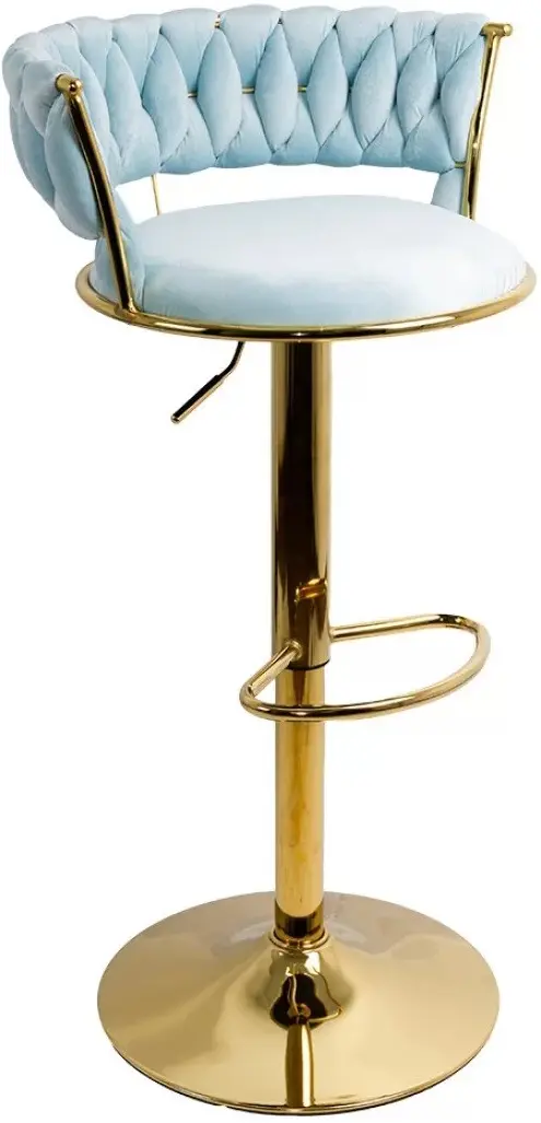 Барный стул Prestige Chairs ABS 118 (Blue/Gold) - 3