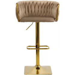 Барный стул Prestige Chairs ABS 118P (Beige/Gold) Thumb