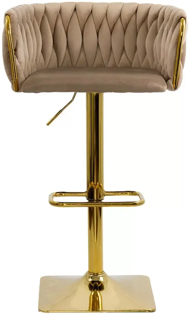 Барный стул Prestige Chairs ABS 118P (Beige/Gold) - 2