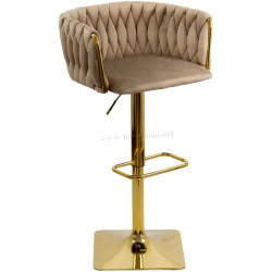 Барный стул Prestige Chairs ABS 118P (Beige/Gold)