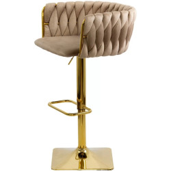 Барный стул Prestige Chairs ABS 118P (Beige/Gold) Thumb