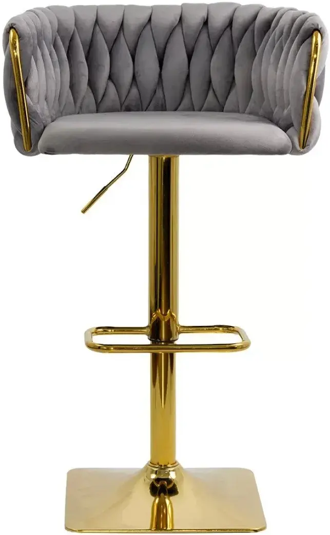 Барный стул Prestige Chairs ABS 118P (Grey/Gold) - 2