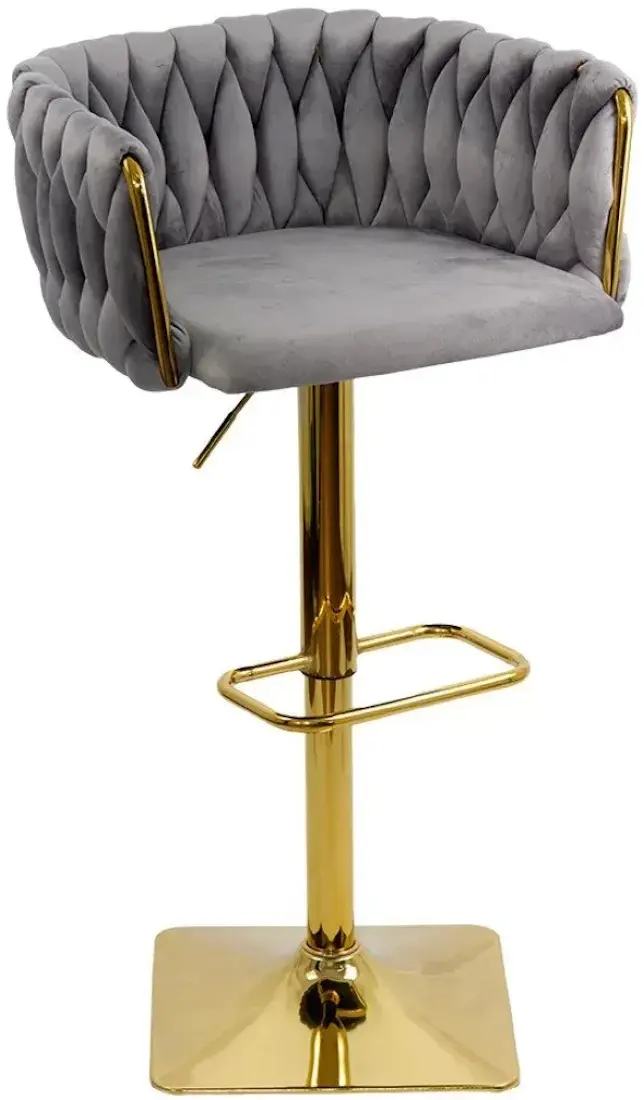 Барный стул Prestige Chairs ABS 118P (Grey/Gold)