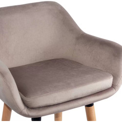 Барный стул Prestige Chairs ABS 1271 (Beige/Natural) Thumb