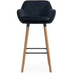 Барный стул Prestige Chairs ABS 1271 (Black/Natural) Thumb