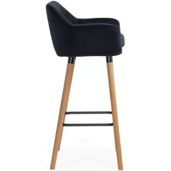 Барный стул Prestige Chairs ABS 1271 (Black/Natural) Thumb