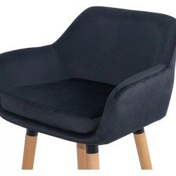 Барный стул Prestige Chairs ABS 1271 (Black/Natural) Thumb