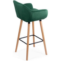 Барный стул Prestige Chairs ABS 1271 (Green/Natural) Thumb