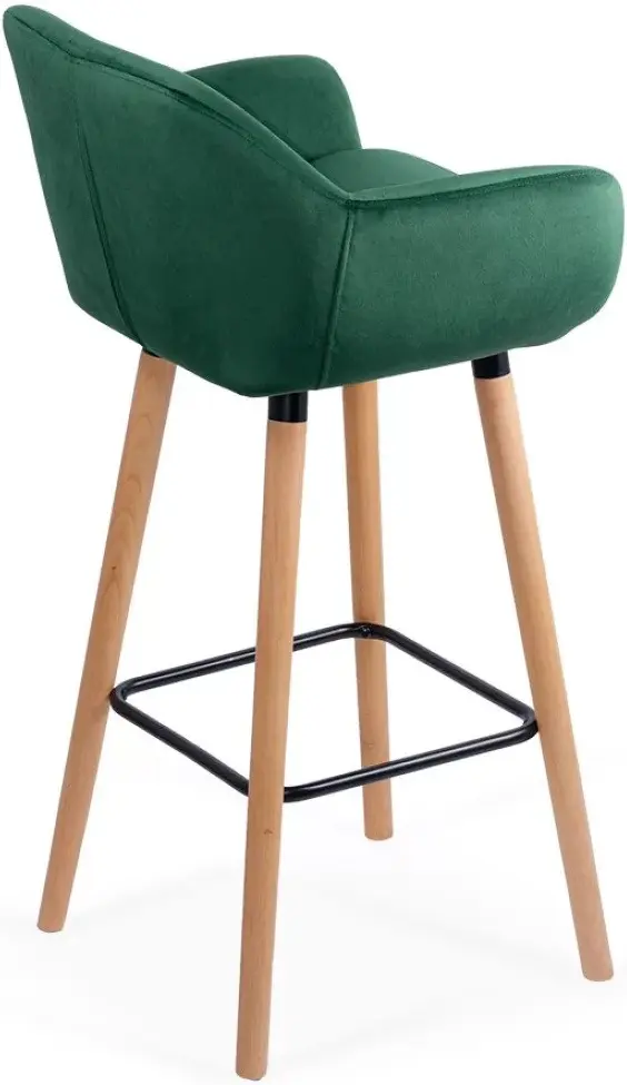 Барный стул Prestige Chairs ABS 1271 (Green/Natural) - 2