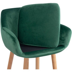 Барный стул Prestige Chairs ABS 1271 (Green/Natural) Thumb