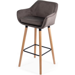Барный стул Prestige Chairs ABS 1271 (Grey/Natural) Thumb