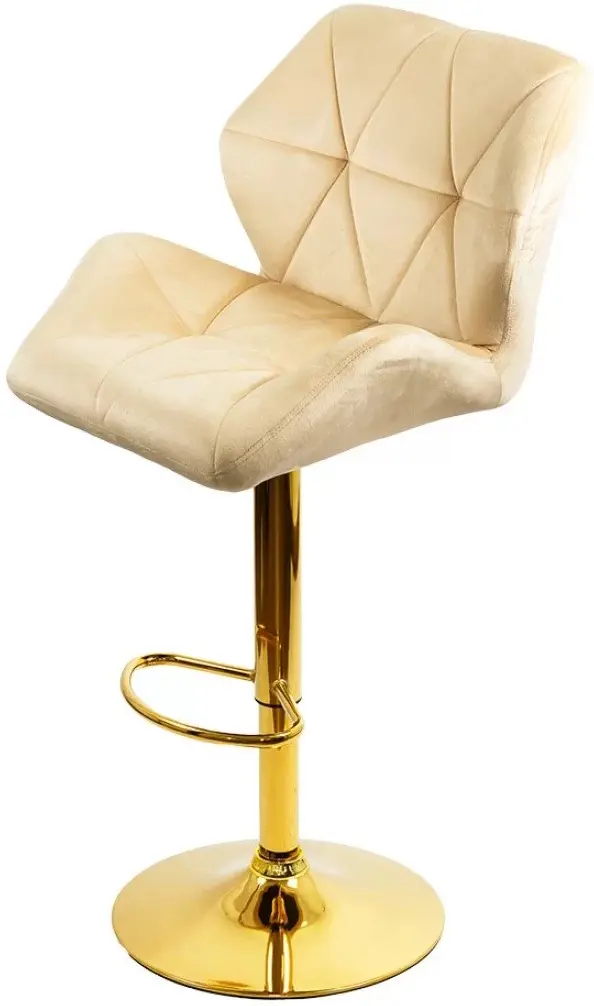 Барный стул Prestige Chairs ABS 148 (Cream/Gold) - 3