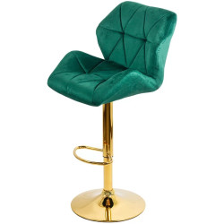 Барный стул Prestige Chairs ABS 148 (Green/Gold) Thumb