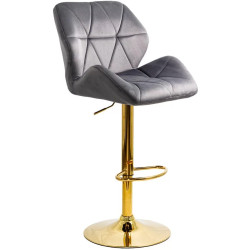 Барный стул Prestige Chairs ABS 148 (Grey/Gold) Thumb