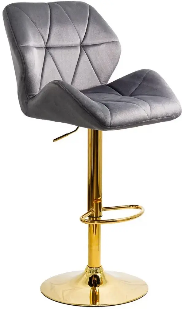Барный стул Prestige Chairs ABS 148 (Grey/Gold) - 2