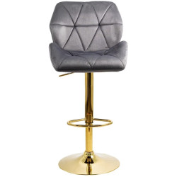 Барный стул Prestige Chairs ABS 148 (Grey/Gold) Thumb