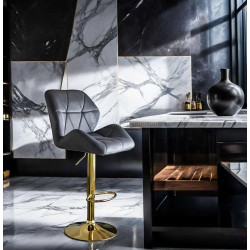Барный стул Prestige Chairs ABS 148 (Grey/Gold)