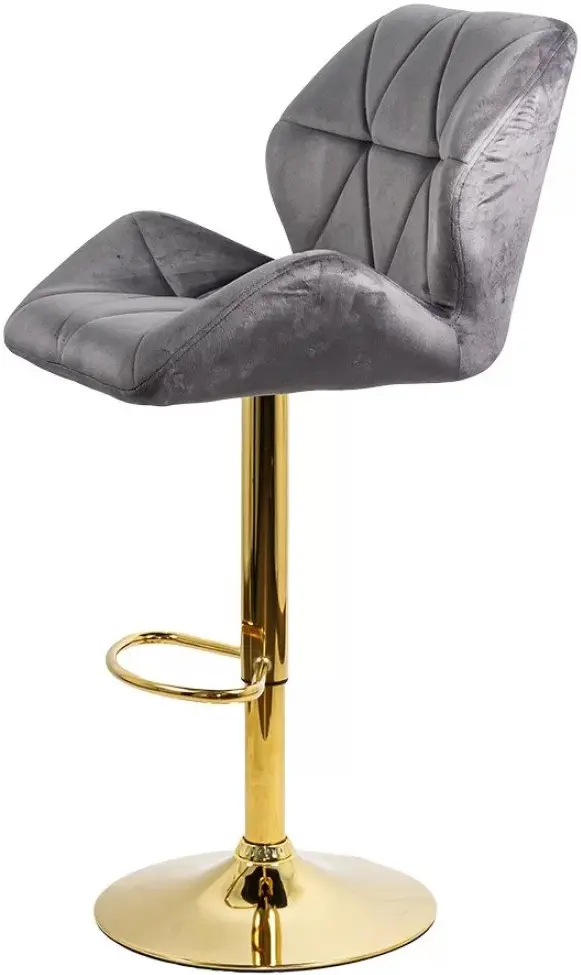 Барный стул Prestige Chairs ABS 148 (Grey/Gold) - 6