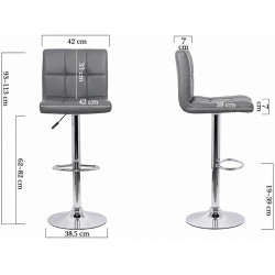 Барный стул Prestige Chairs ABS 191 (Brown) Thumb