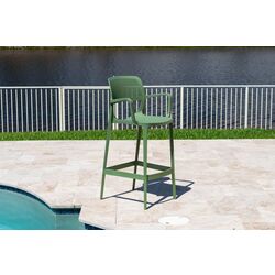 Scaun de bar Rainbow Mila Bar XL (Green) Thumb