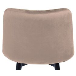 Scaun de bar Signal Chic H-2 (Beige/Black Matte) Thumb