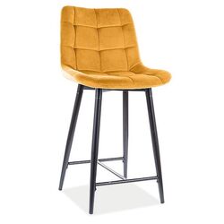 Scaun de bar Signal Chic H-2 (Curry/Black Matte) Thumb