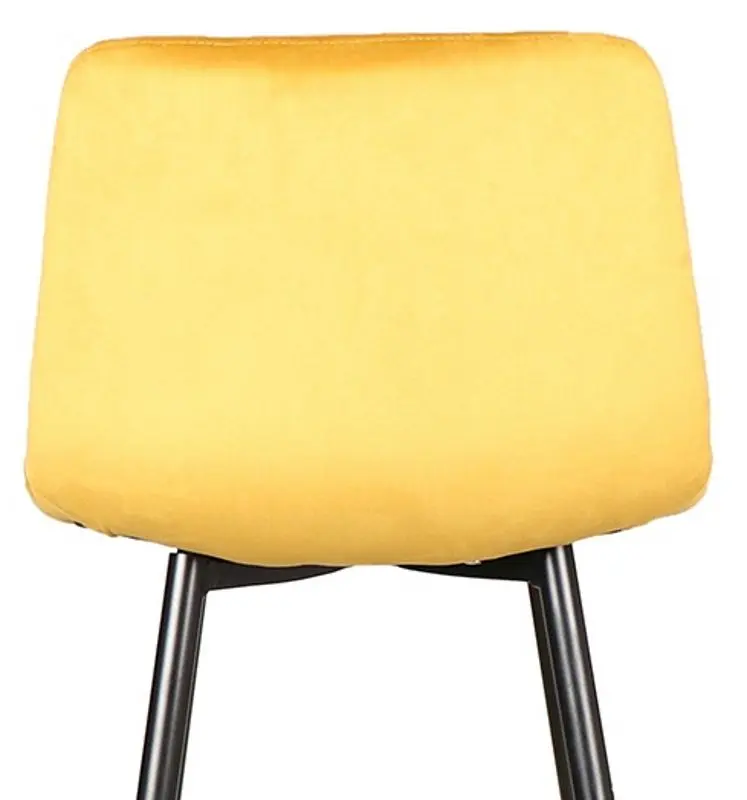 Барный стул Signal Mila H-2 (Black/Curry) - 2