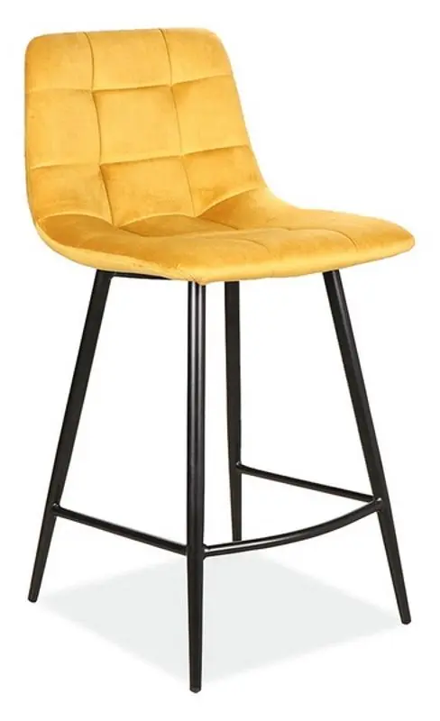 Барный стул Signal Mila H-2 (Black/Curry)