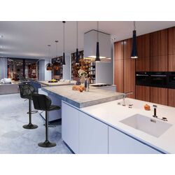 Scaun de bar Sofotel Castel (Black) Thumb